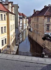 [#064s] stenhus, r�cke, kullersten, kanal, vatten, prag