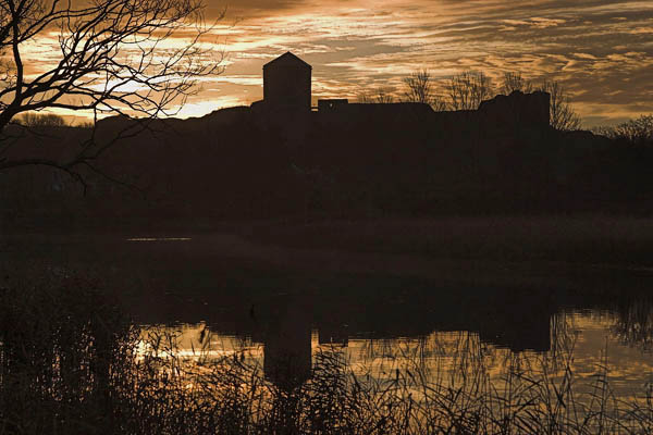 [#972] Bohus f&auml;stning i solnedg&aring;ng