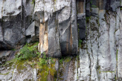 [#584] Bergv�gg, massiv, Lofoten, Trollfjorden