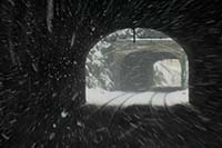 [#0105] j�rnv�gstunnel, tunnel, sn�storm, sn�, t�g, X2000, j�rnv�g