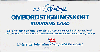 Boarding Card